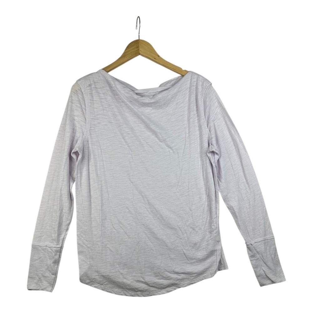 Free People We the Free Long Sleeve Blouse size Medium Light Purple‎